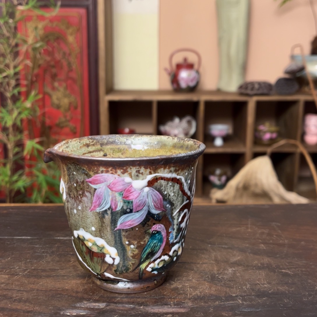 杯景德镇陶瓷手绘工艺