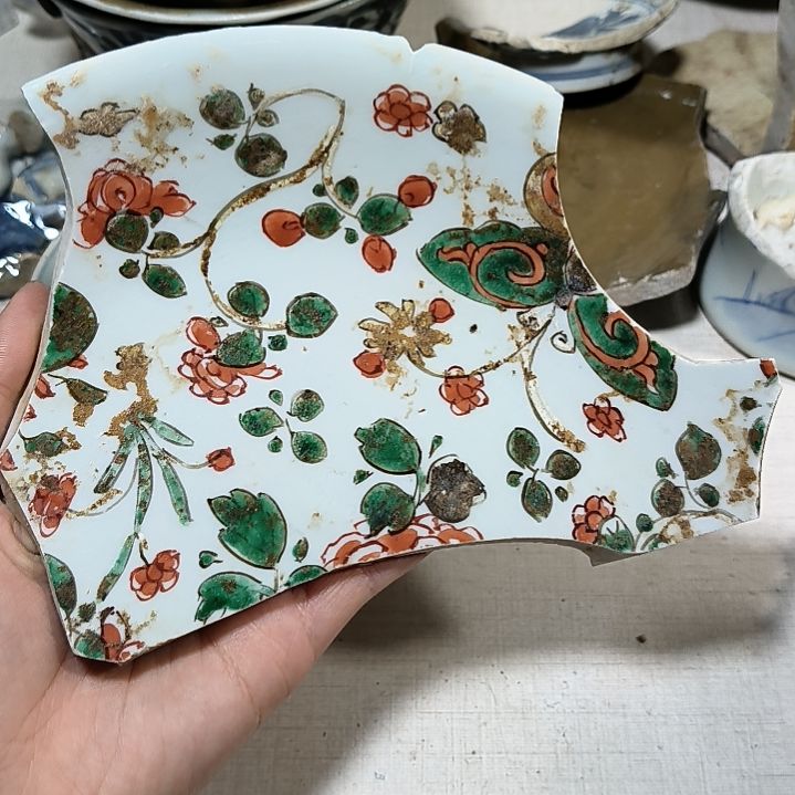 摆件瓷片瓷片瓷片瓷片