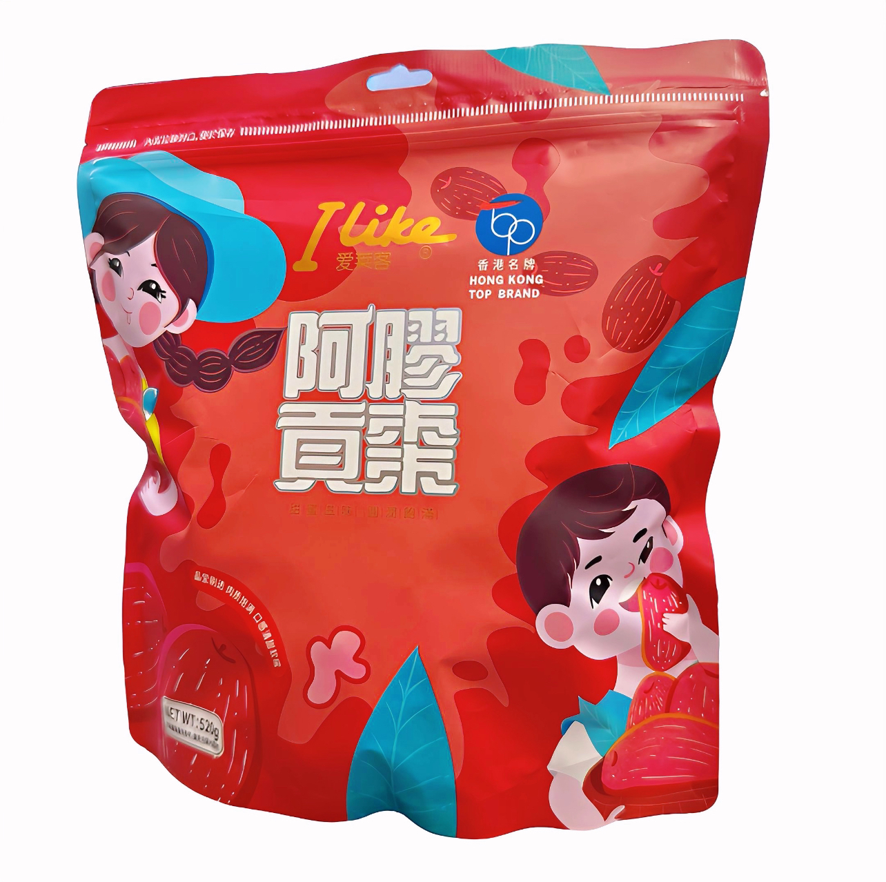 香港名牌爱莱客阿膠贡枣