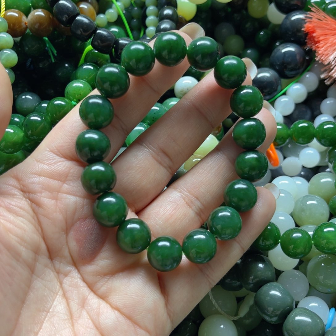 和田玉手链未镶嵌