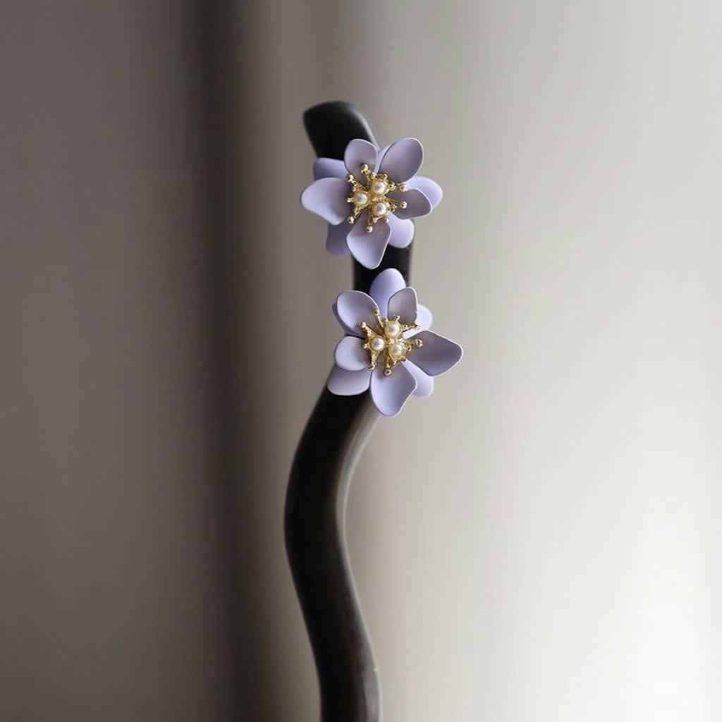 国风新中式高级感木簪发钗发饰【睡莲】头饰古风发簪发簪子复古子