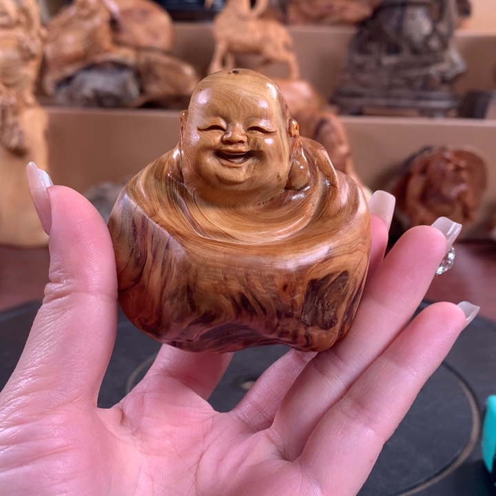 柏木（崖柏）根雕摆件