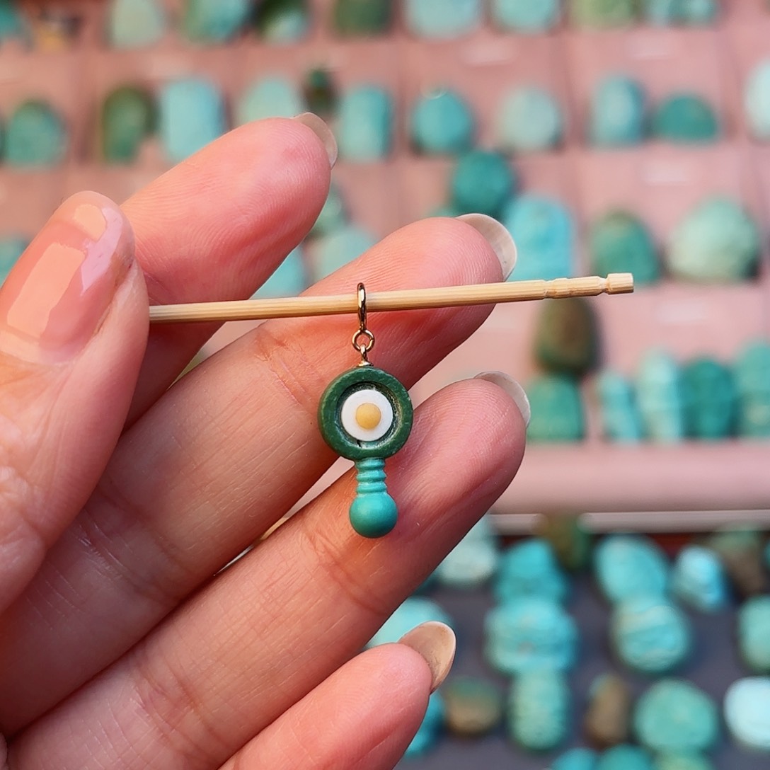 绿松石配饰未镶嵌