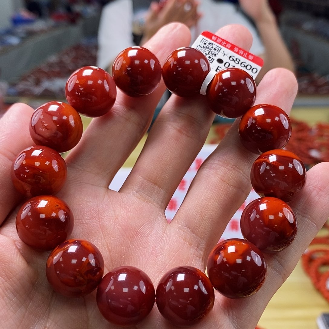 未镶嵌瓦西典藏  16+mm  多样性发一南红玛瑙