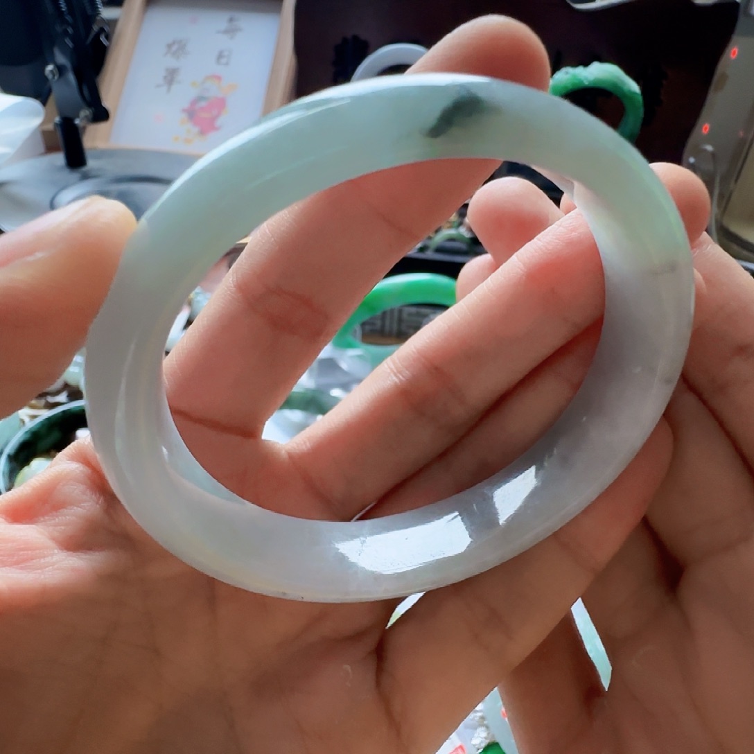 翡翠未镶嵌手镯翡翠380