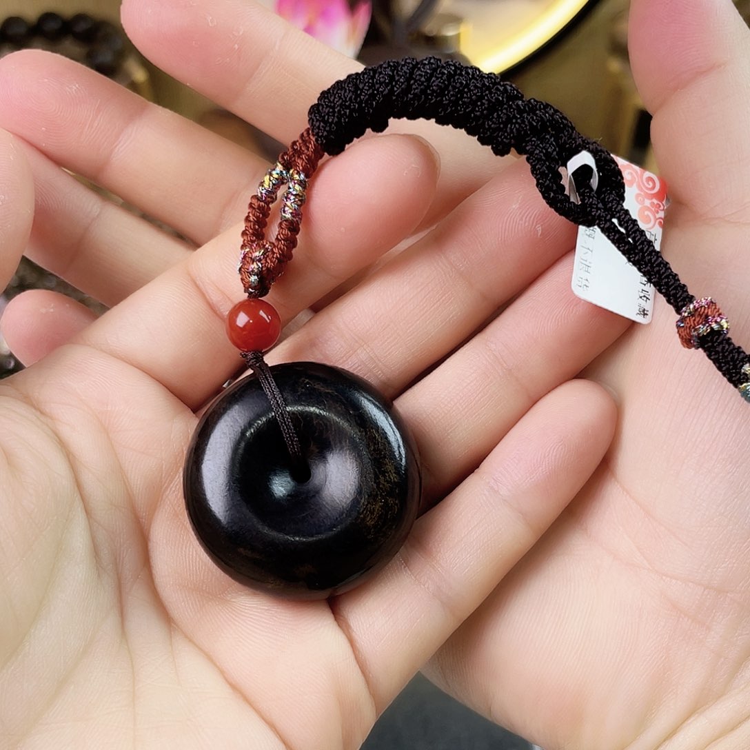 沉香木手串俞*仙越南芽庄老白棋玉化老料瘤疤