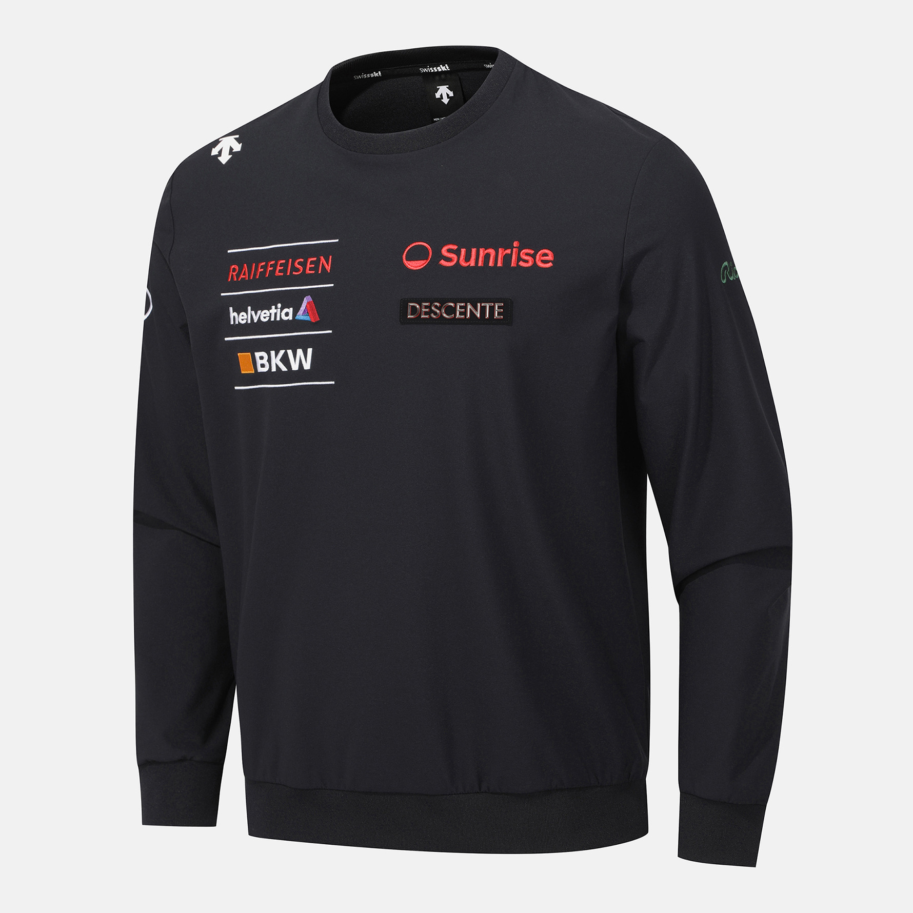 DESCENTE/迪桑特SWISS SKI系列奥迪联名长袖T恤SQ321SWH91