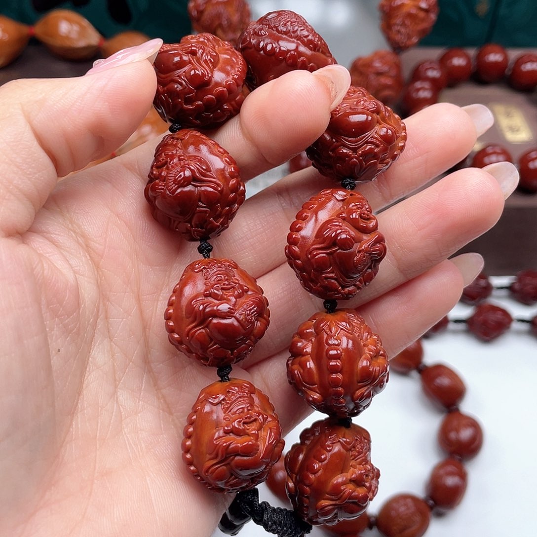 橄榄核手串营****复财弥手串