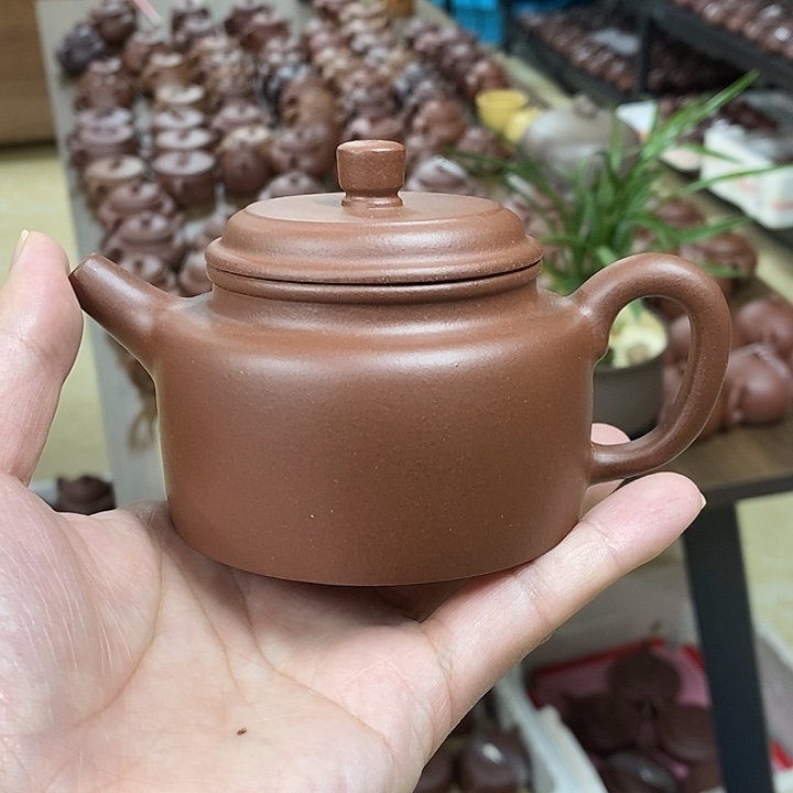 紫砂茶壶德钟底槽青