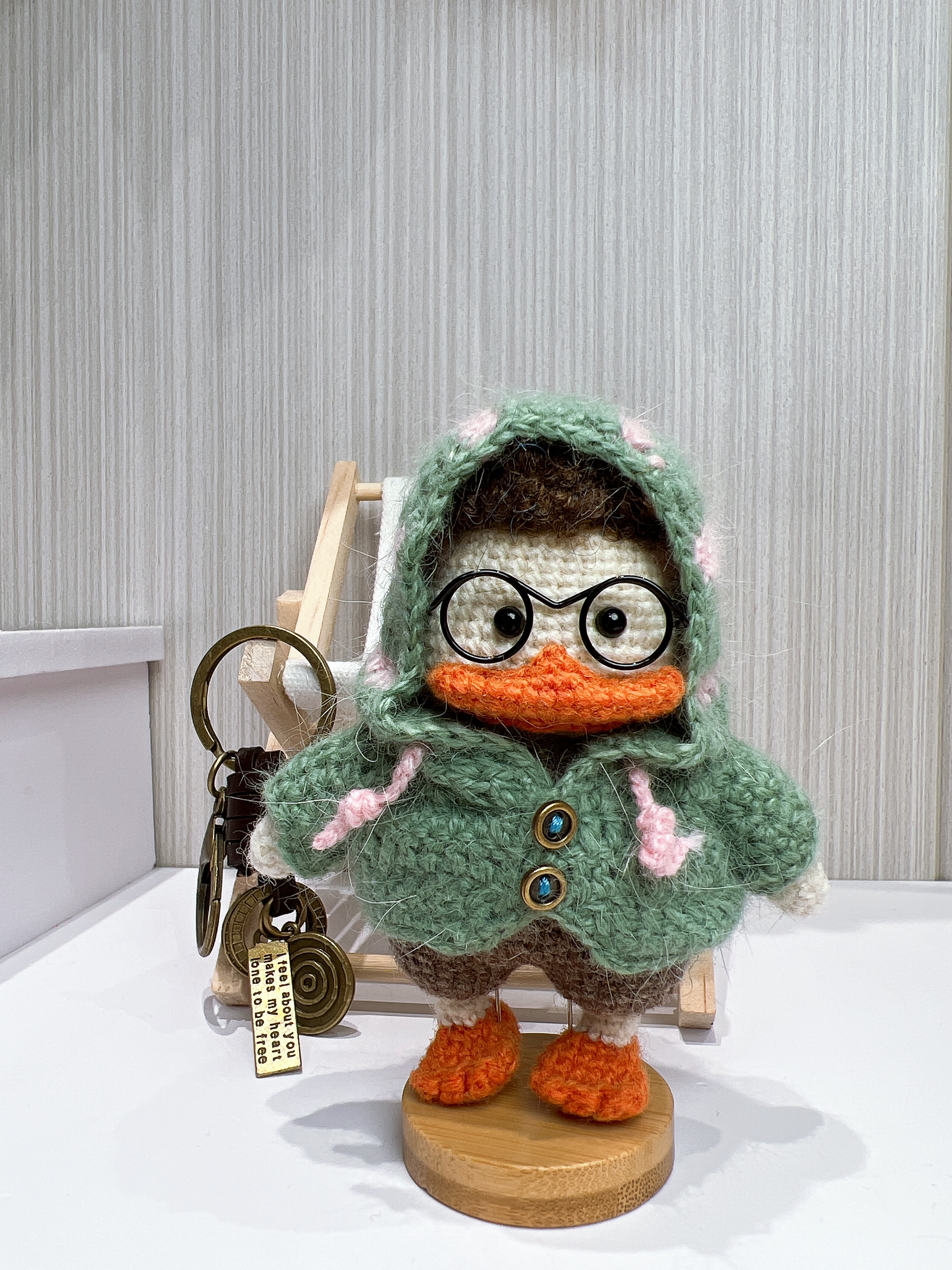 手工DIY钩针玩偶成品