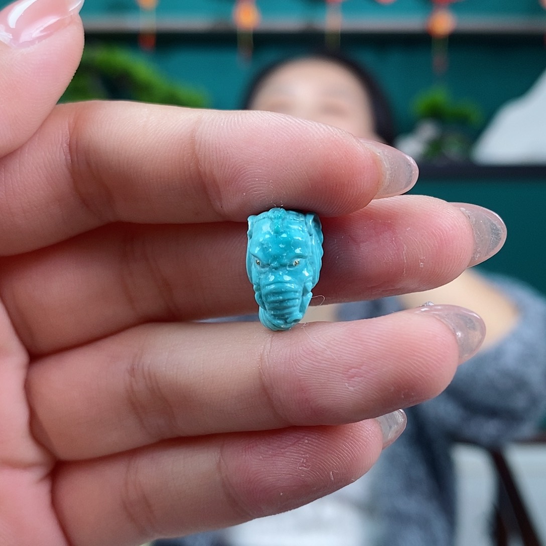 绿松石珠宝奇石未镶嵌