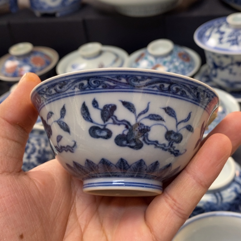 【闪购商品】景德镇青花主人杯