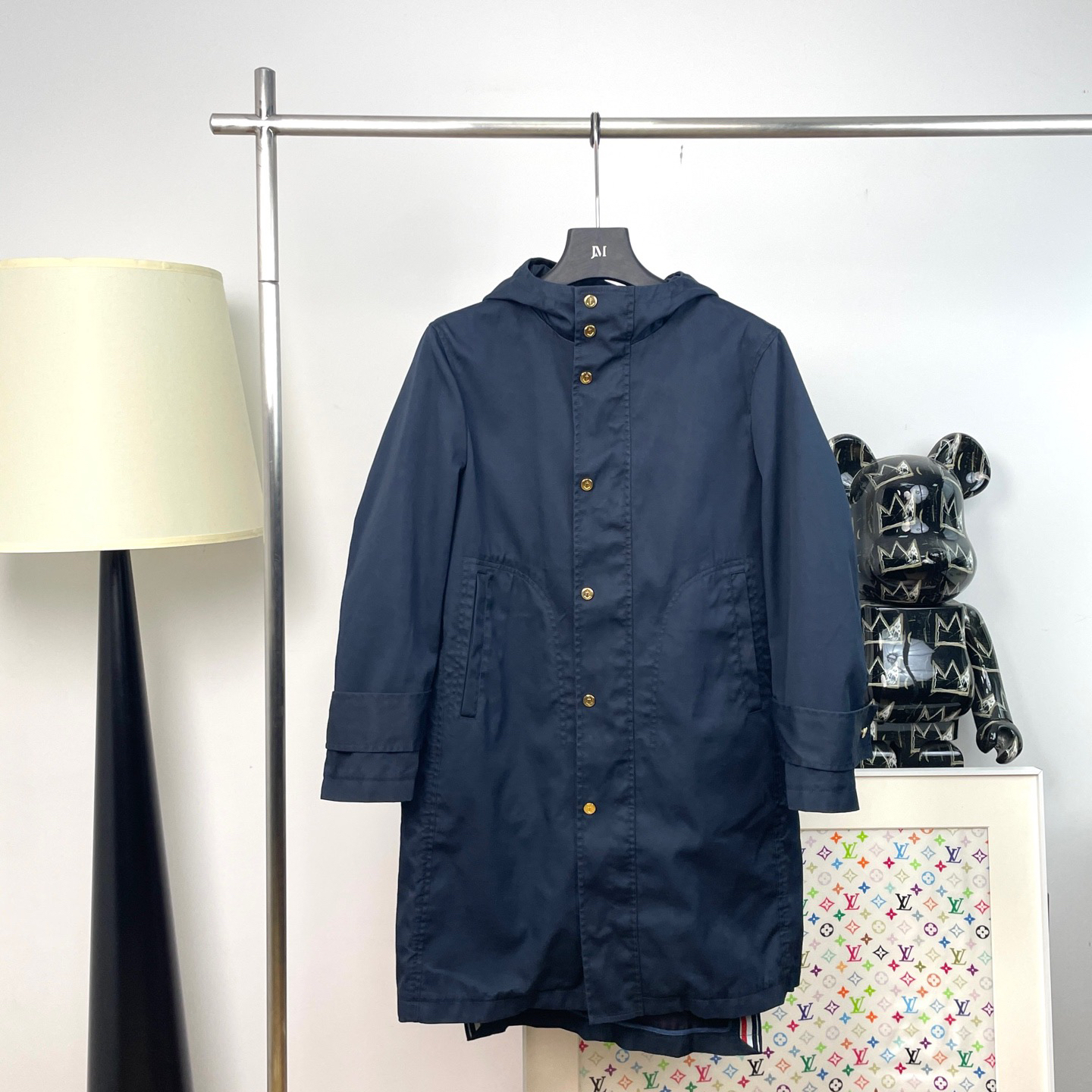 99新 THOMBROWNE 4477/长款风衣/1码/95新/公价20000