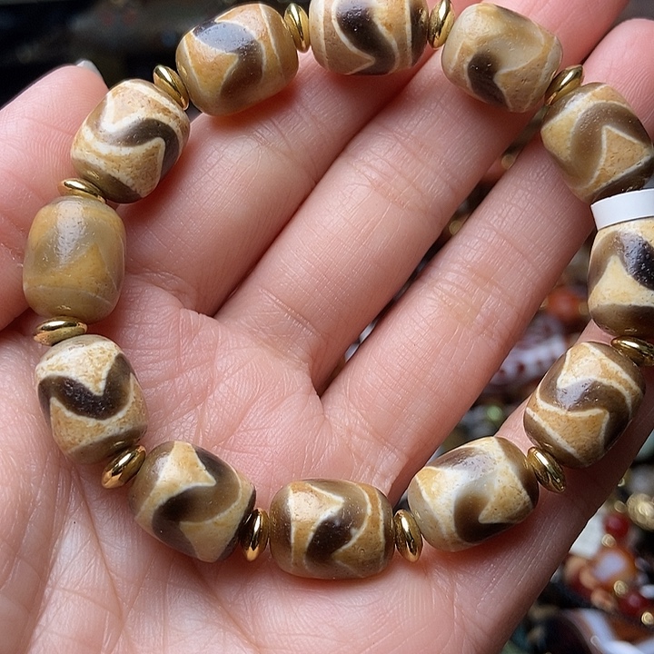 玛瑙/玉髓未镶嵌手链