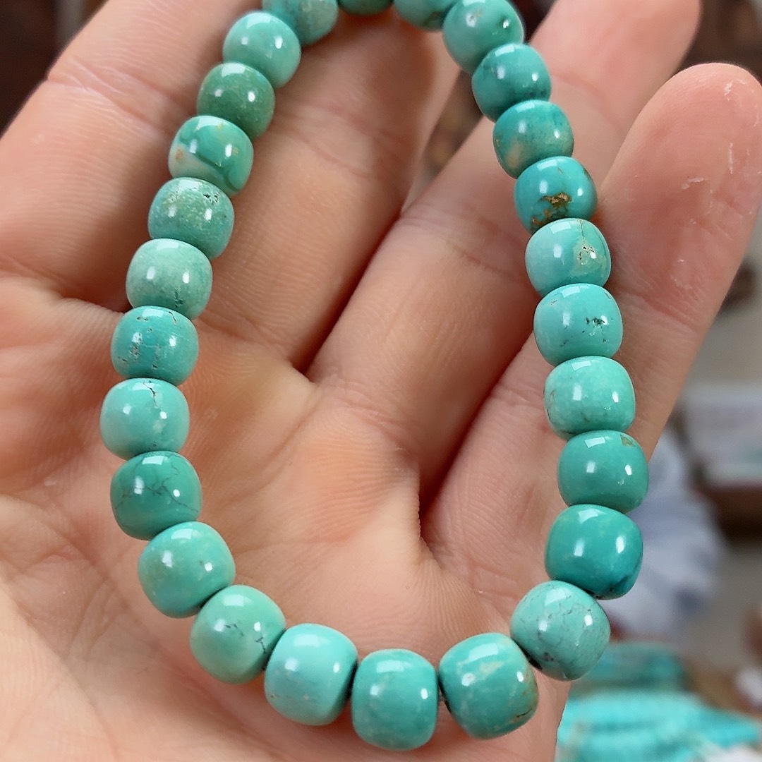 未镶嵌绿松石珠宝奇石