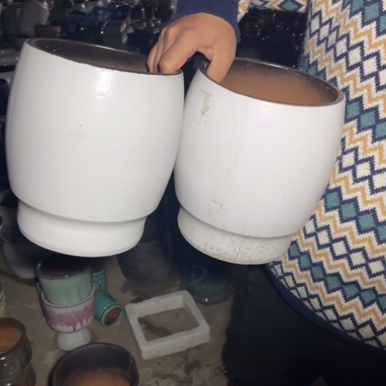 红陶口19高24瑕疵