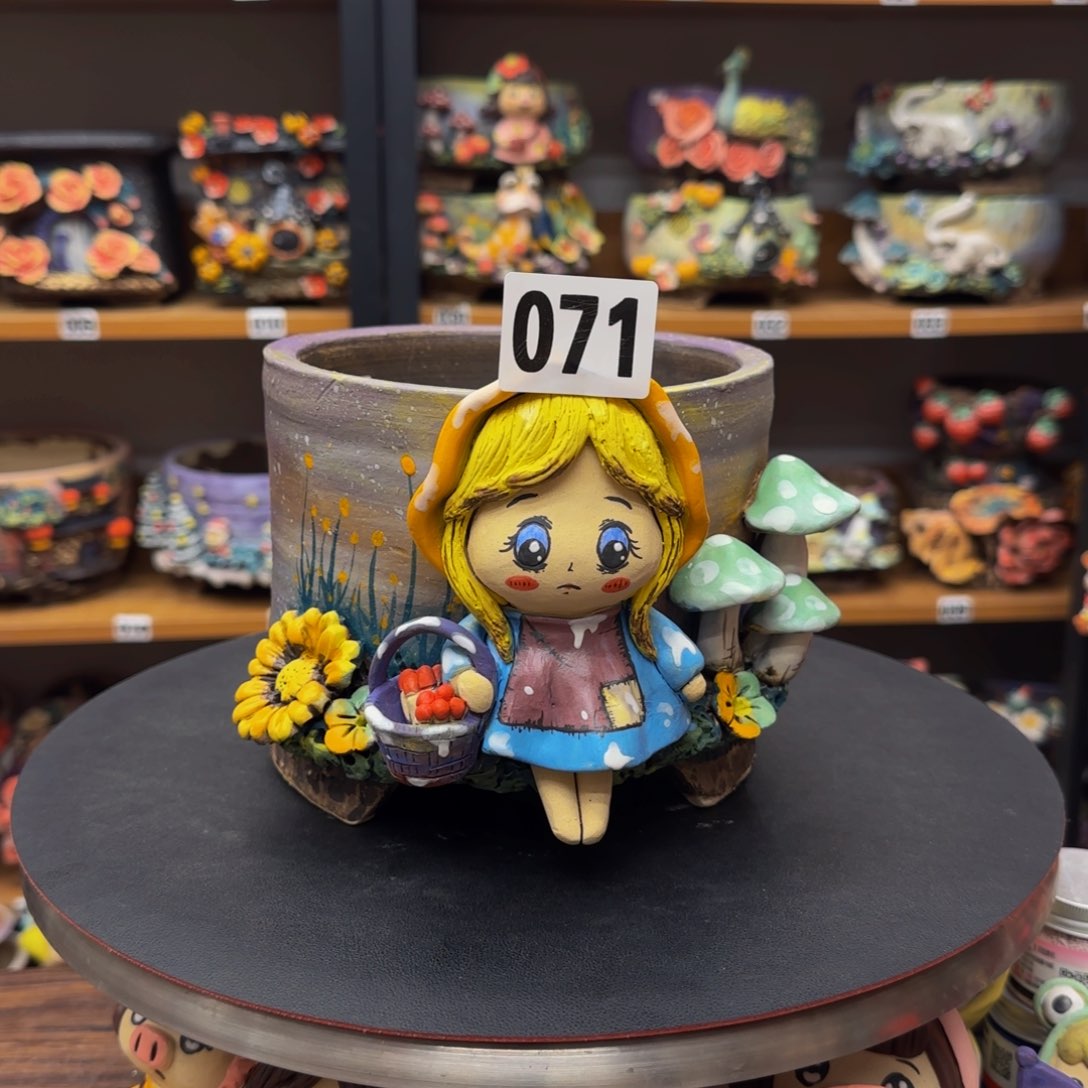 【闪购商品】粗陶手捏