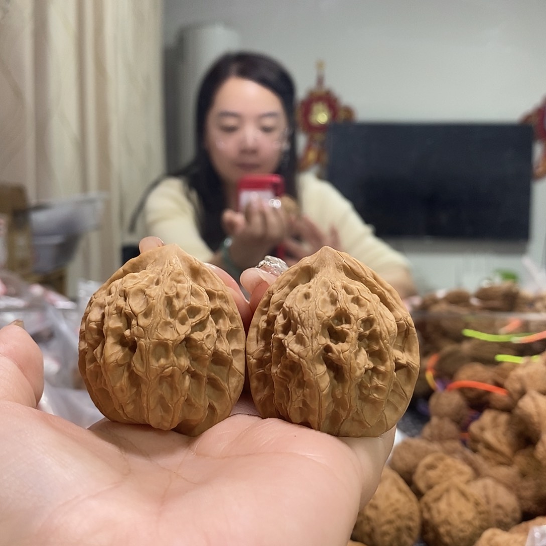 把件文玩核桃南**雪40五爷帽