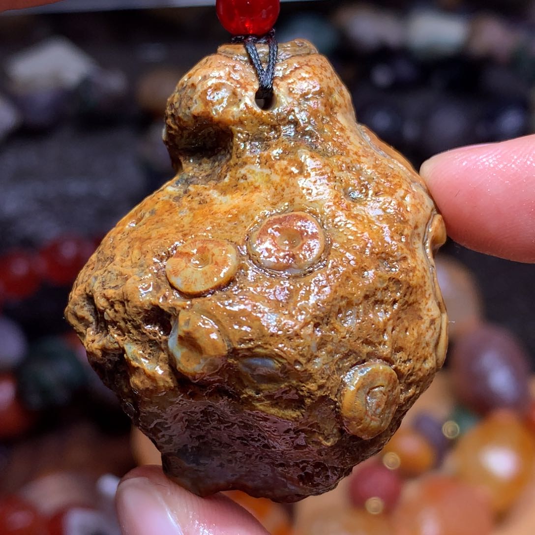 未镶嵌玛瑙/玉髓珠宝半成品