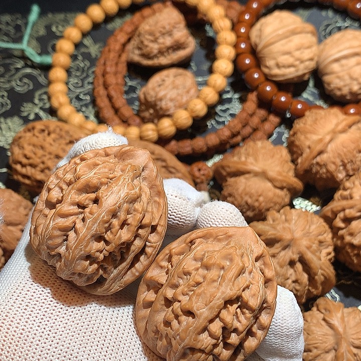 你****文玩手把件 红锦鲤41 全品