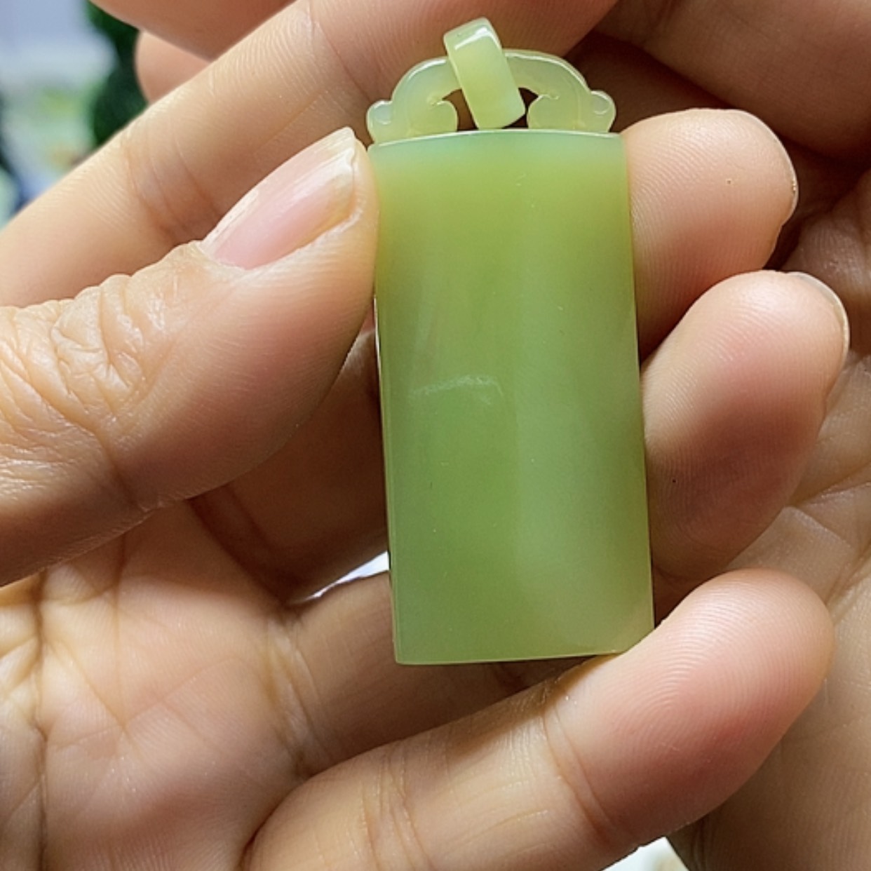 【闪购商品】和田玉挂件未镶嵌我***星