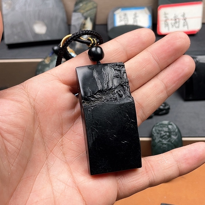 和田玉颈饰未镶嵌嬷*~