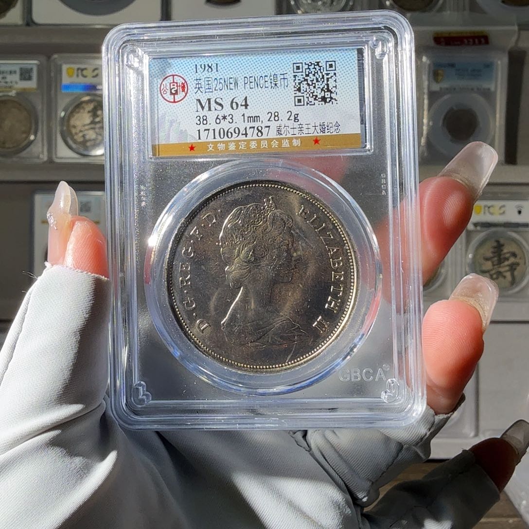 金属真*我64 大婚纪念币 小师妹PP529