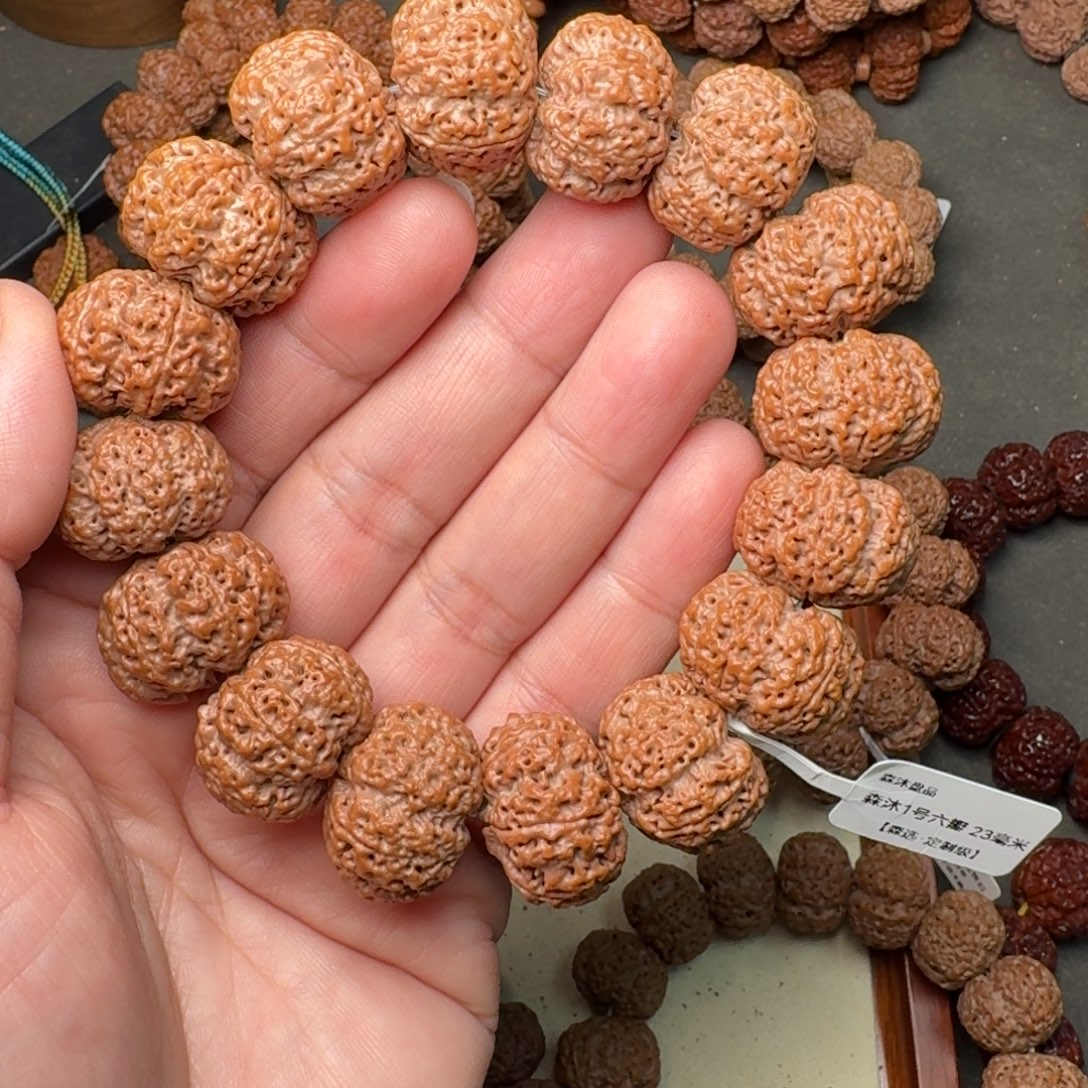 3***1金刚菩提手串森沐1号6瓣23森选定制