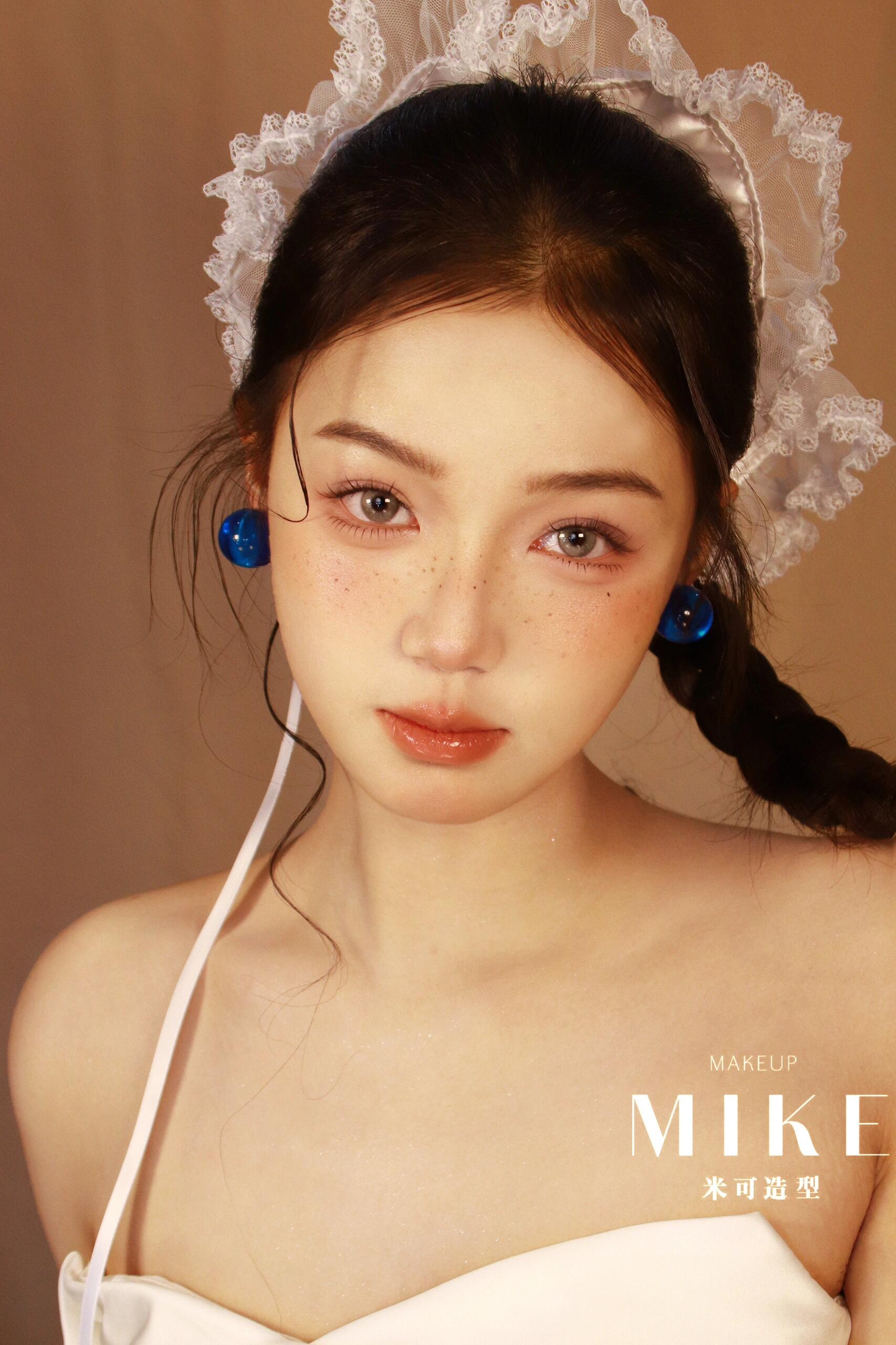 非金属树脂耳饰 好柿｜285新娘礼服泡泡甜酒耳环结婚晨袍耳饰