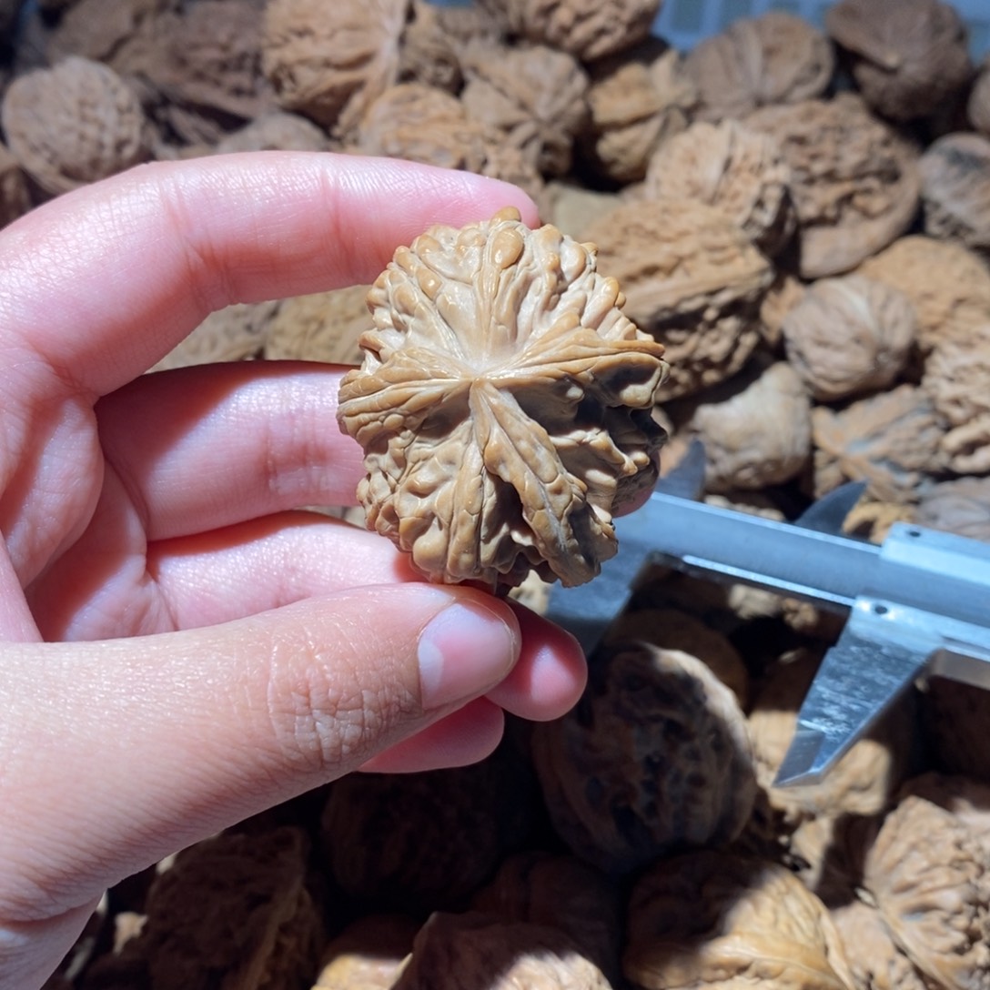 日***山文玩核桃吊坠文文