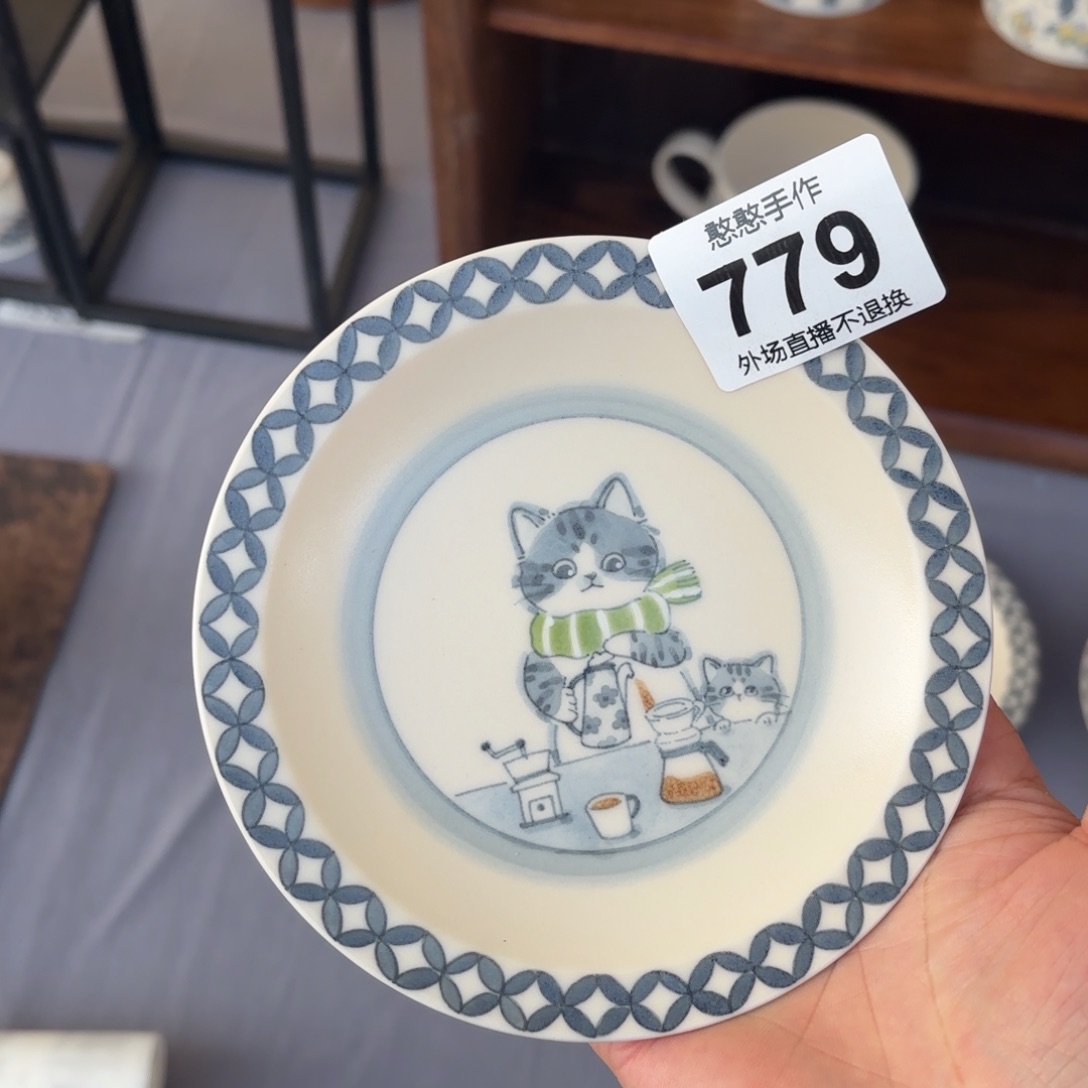 A***猫摆件陶可爱的鸭鸭鸭鸭