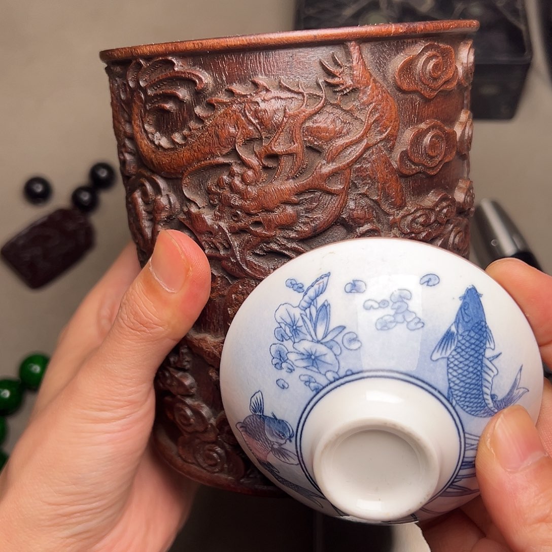 瓷片工艺赏玩器物下单即认可多样性发其一荷*?