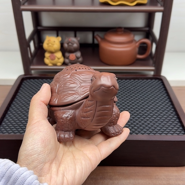 茶案紫泥乌龟茶漏茶漏
