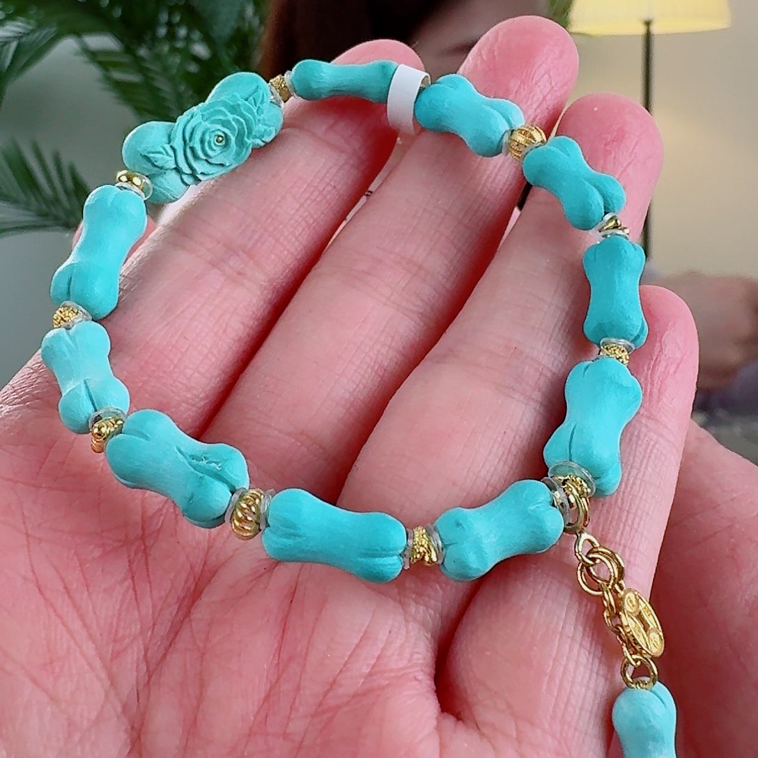 绿松石珠宝奇石未镶嵌