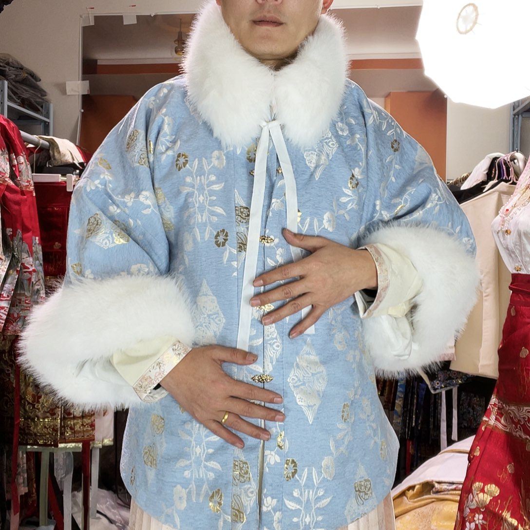 孤品特价秒杀蓝袄