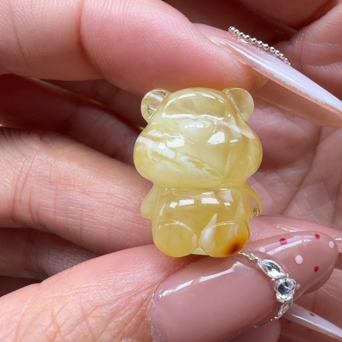 琥珀未镶嵌裸石蜜蜡