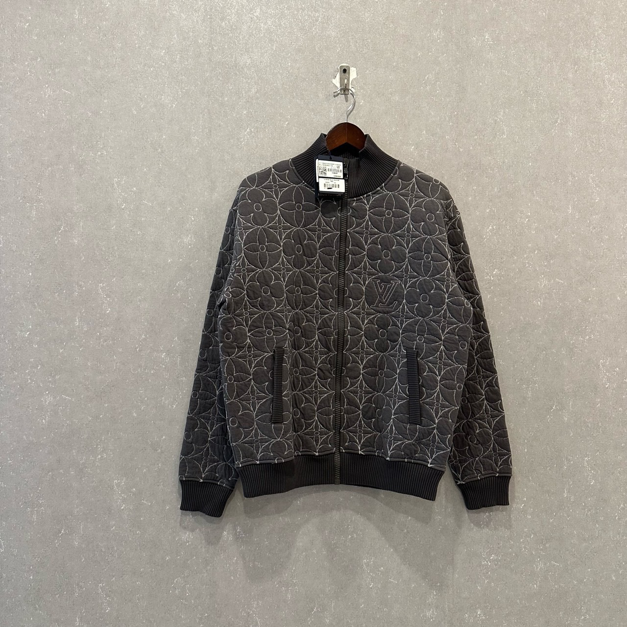 LOUIS VUITTON LV 花卉拉链夹克外套 L码/全新带吊牌/003202