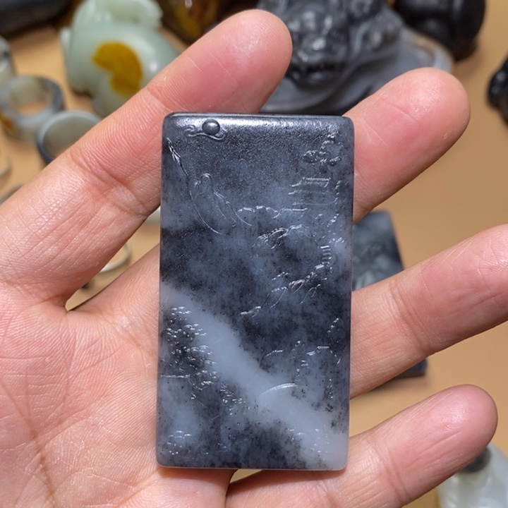 和田玉挂件未镶嵌