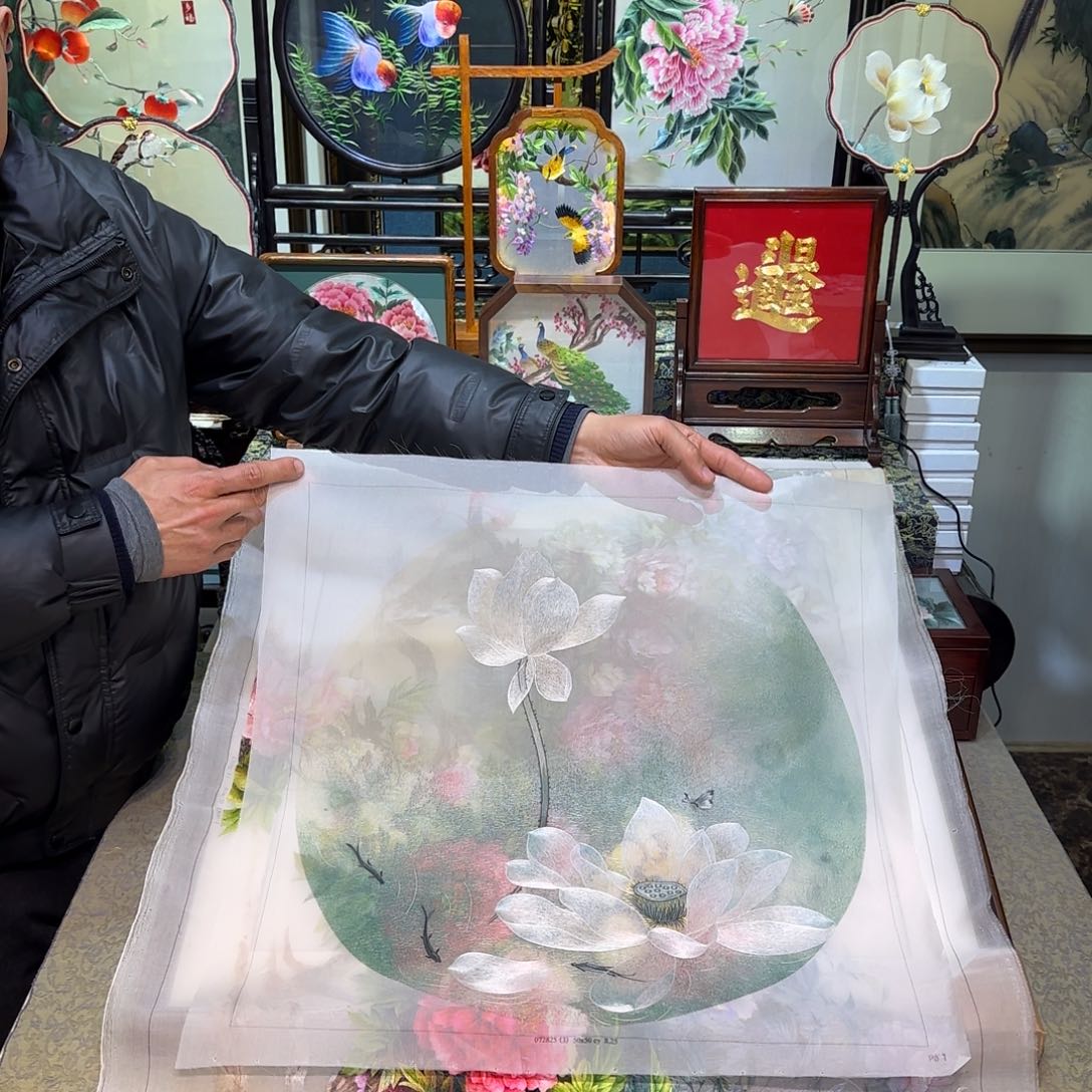 刺绣刺绣工艺精湛