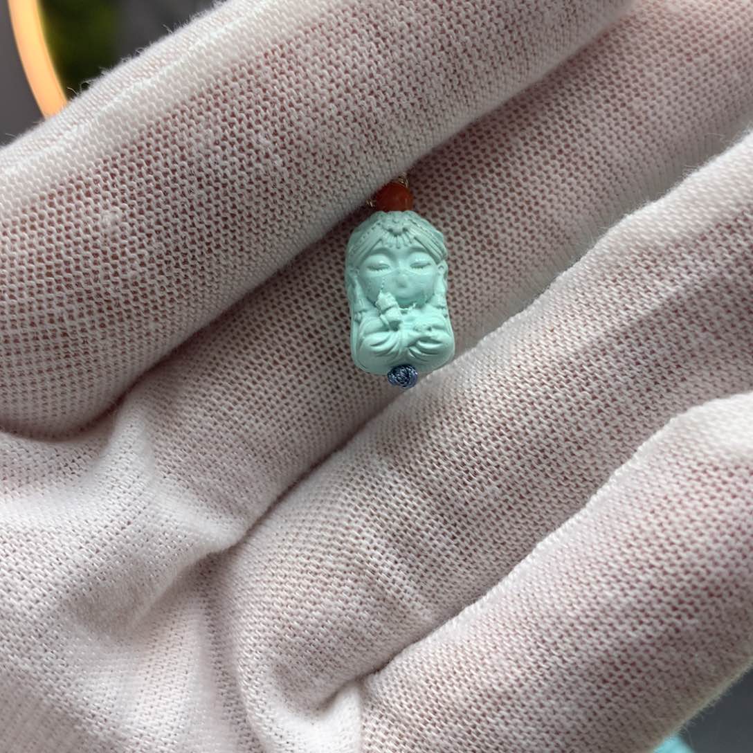 绿松石挂件未镶嵌