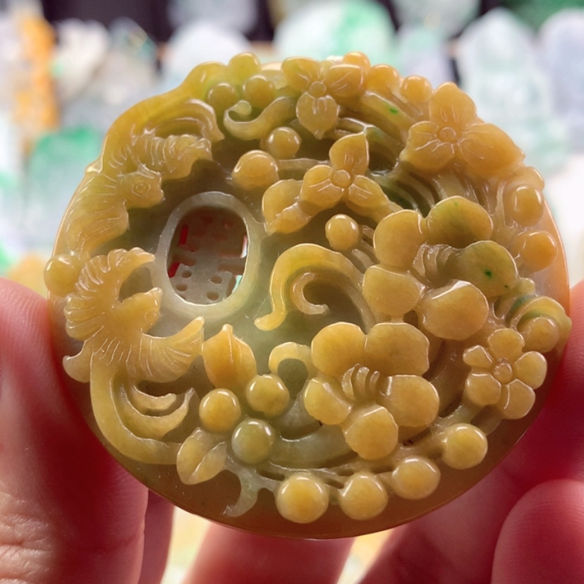 【闪购商品】翡翠吊坠(不含链)未镶嵌