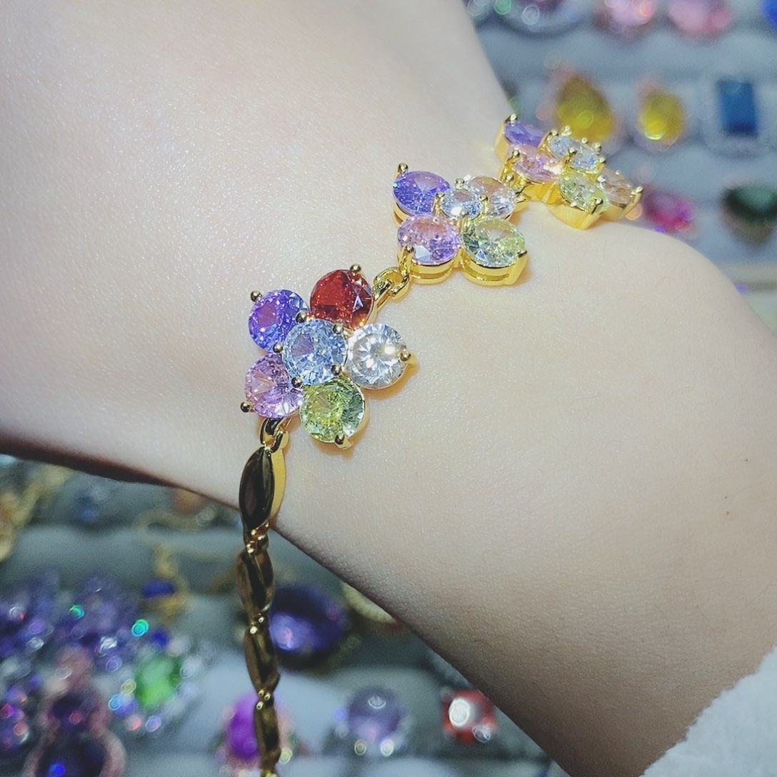 【闪购商品】托帕石耳饰银S925镶嵌