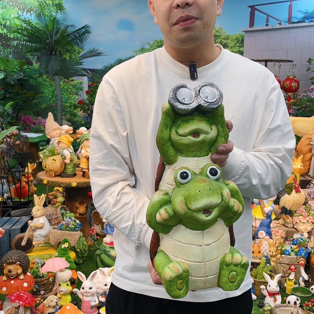 红陶花园庭院摆件