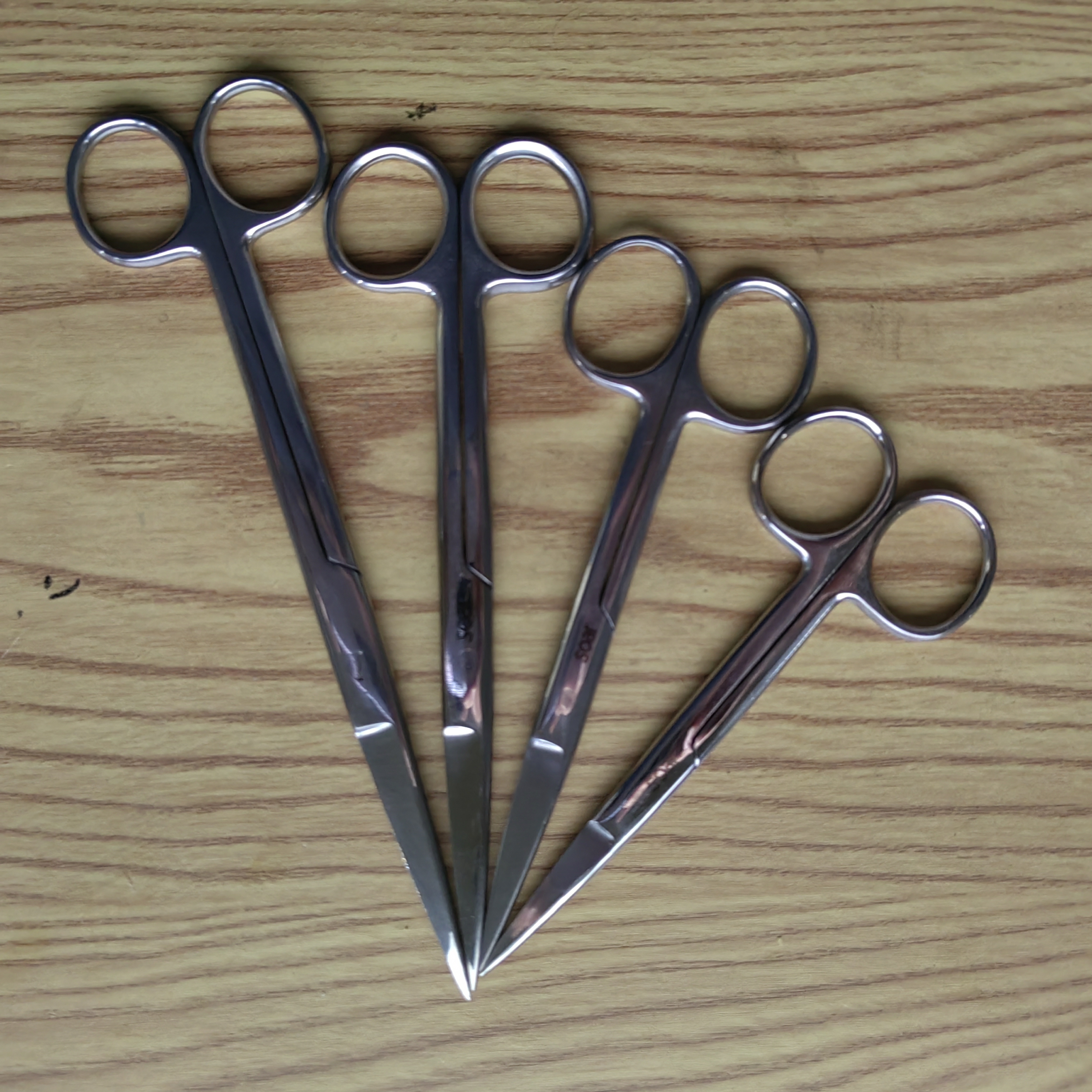 库存金属直头剪刀