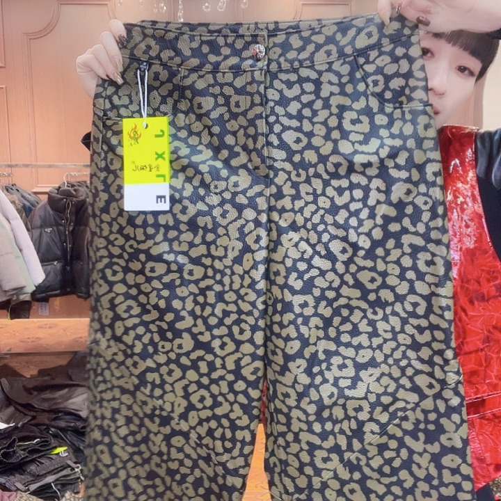 110……120斤皮长裤