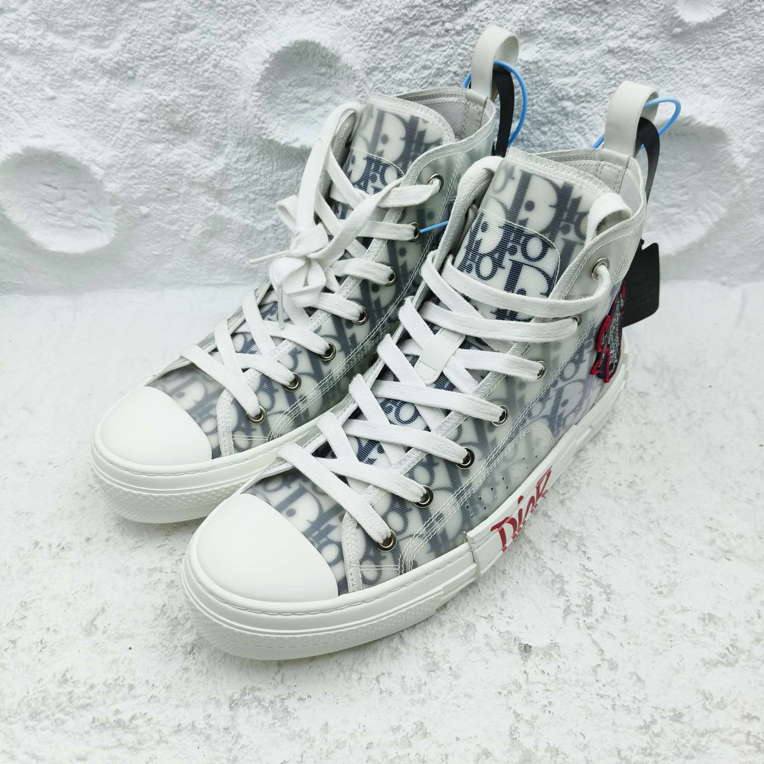 99新 LouisVuitton/路易威登 40码/满印高帮休闲鞋/非全新