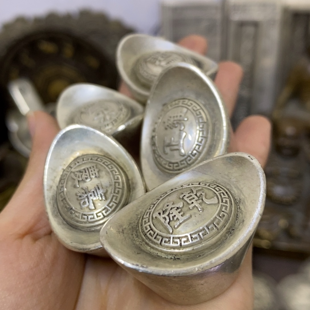 金属复古工艺品五帝