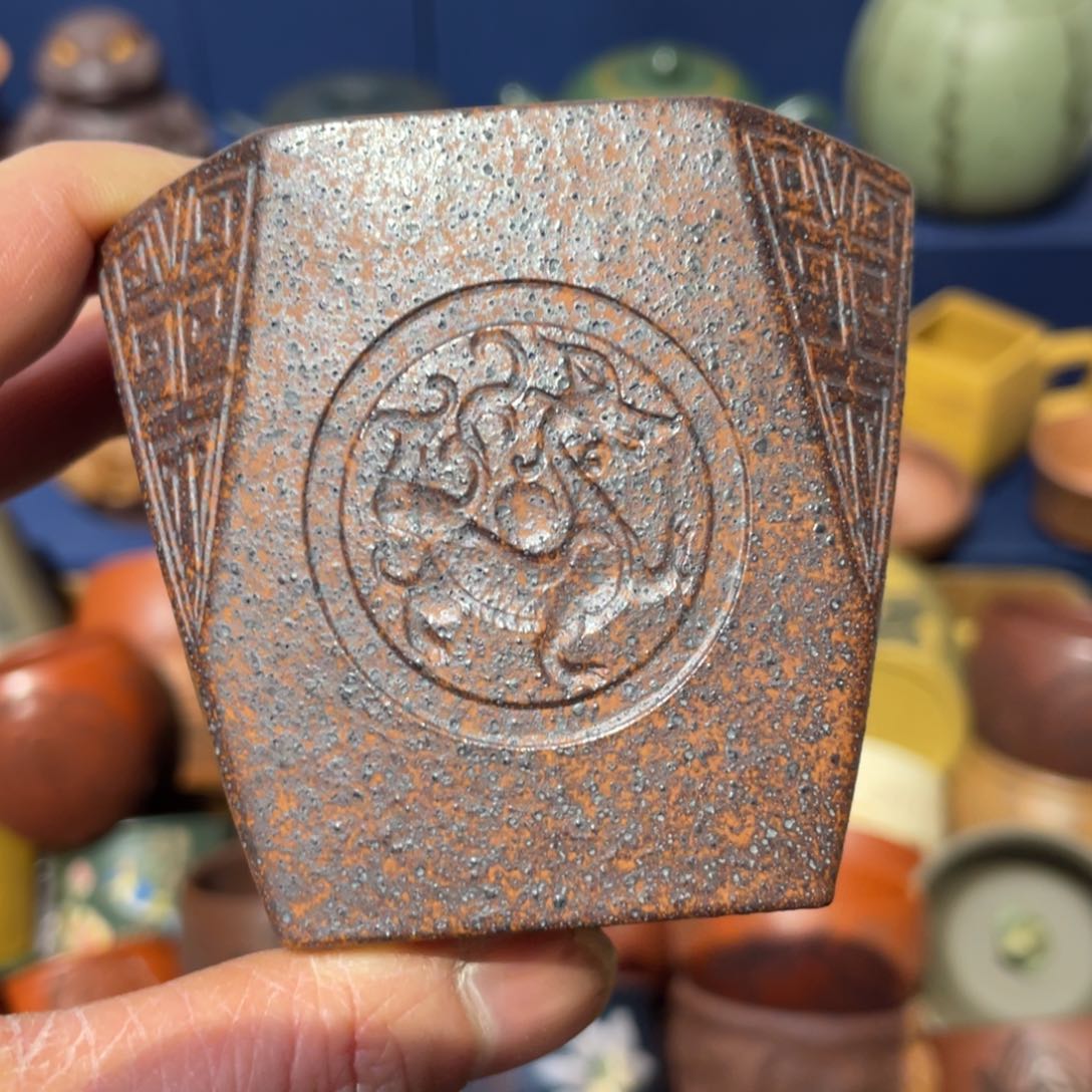 原矿紫砂手工主人杯