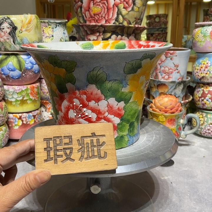 景德镇艺术手绘作品