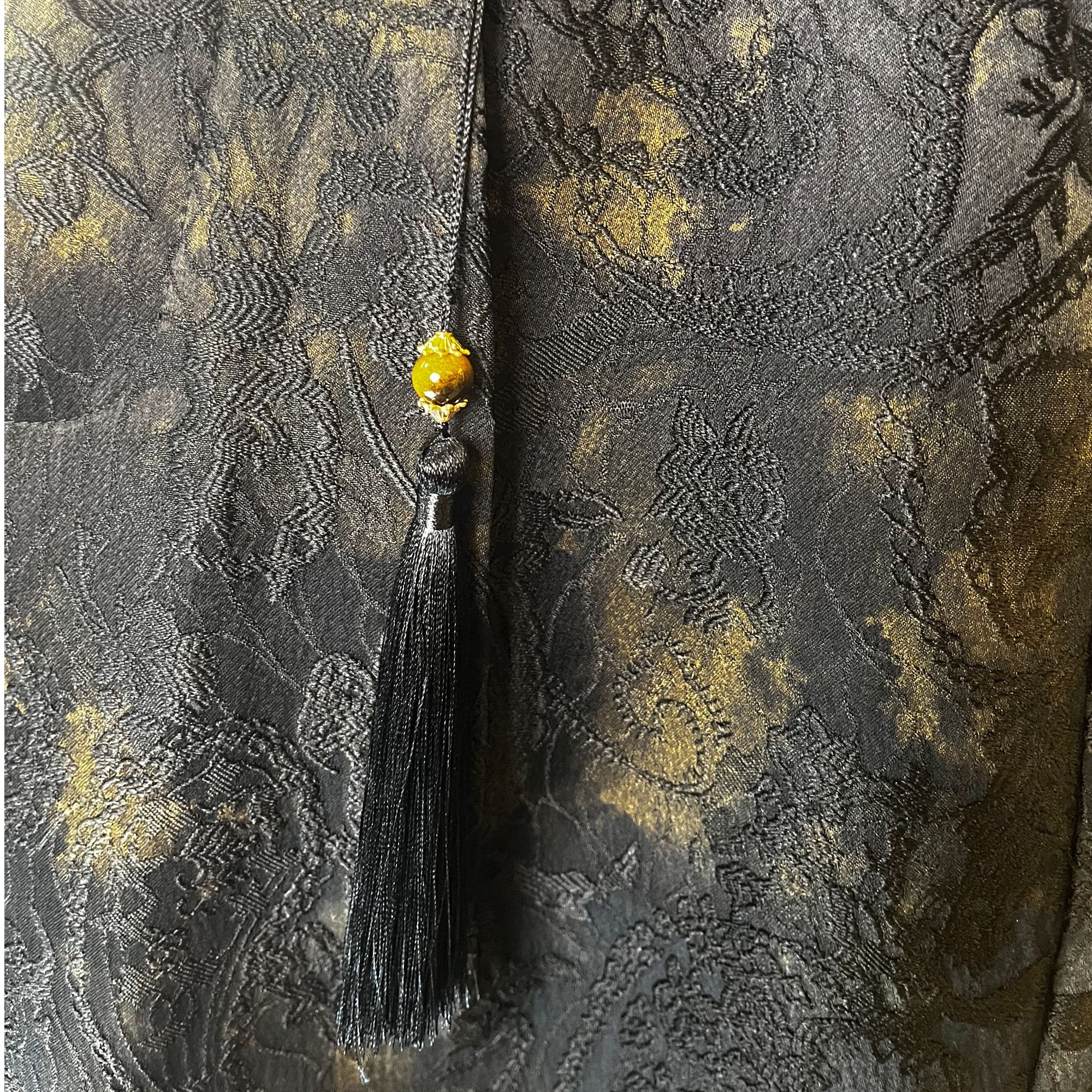 国风新中式裤子流苏吊坠